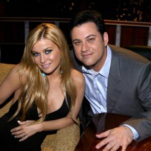 Carmen Electra and Jimmy Kimmel at event of Jimmy Kimmel Live! (2003)