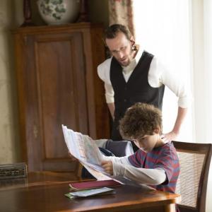 Still of Bodhi Elfman and David Mazouz in Touch 2012
