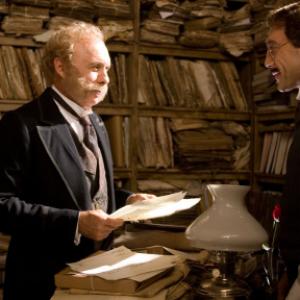 Still of Javier Bardem and Hector Elizondo in Love in the Time of Cholera 2007