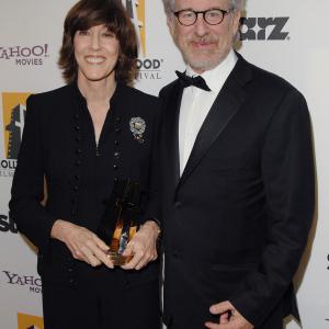 Steven Spielberg and Nora Ephron