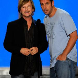 Adam Sandler and David Spade