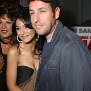 Adam Sandler and Emmanuelle Chriqui at event of You Don't Mess with the Zohan (2008)