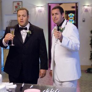Still of Adam Sandler and Kevin James in I Now Pronounce You Chuck amp Larry 2007