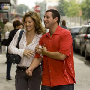 Still of Adam Sandler and Jessica Biel in I Now Pronounce You Chuck amp Larry 2007