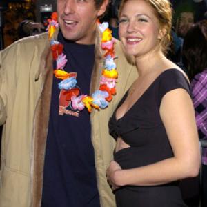 Drew Barrymore and Adam Sandler at event of Visados kaip pirma karta 2004