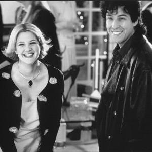 Still of Drew Barrymore and Adam Sandler in The Wedding Singer (1998)
