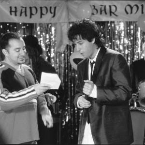 Adam Sandler and Frank Coraci in The Wedding Singer (1998)
