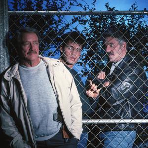 Still of Billy Zane Richard Crenna and Dennis Farina in The Case of the Hillside Stranglers 1989