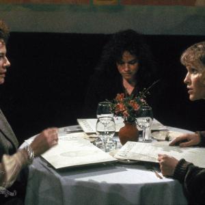 Still of Mia Farrow Barbara Hershey and Dianne Wiest in Hannah and Her Sisters 1986