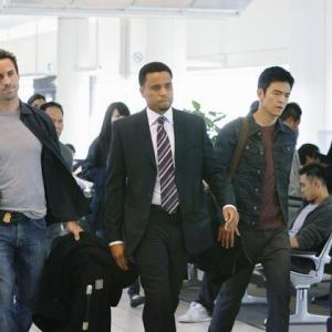 Still of Joseph Fiennes John Cho and Michael Ealy in Zvilgsnis i ateiti 2009