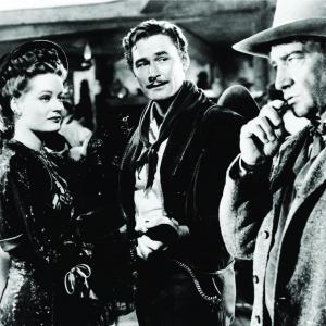 Still of Errol Flynn and Alexis Smith in Montana (1950)