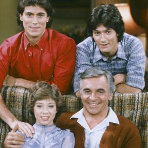Still of Megan Follows, John Mengatti and Donnelly Rhodes in The Facts of Life: Jo's Cousin (1982)