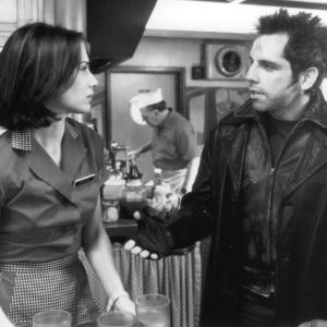 Still of Claire Forlani and Ben Stiller in Mystery Men 1999