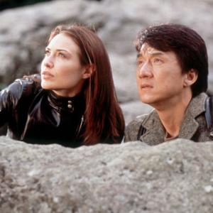 Still of Jackie Chan and Claire Forlani in The Medallion (2003)