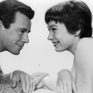 Still of Shirley MacLaine and John Forsythe in The Trouble with Harry (1955)