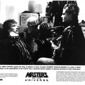 Still of Robert Duncan McNeill and Meg Foster in Masters of the Universe (1987)