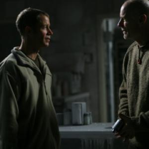 Still of Matt Frewer and Colin Ferguson in Eureka (2006)