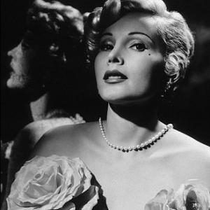 Zsa Zsa Gabor 1953 Vintage silver gelatin 135x1075 matted and mounted on 20x16 board goldtoned embossed 1000  1978 Wallace Seawell MPTV