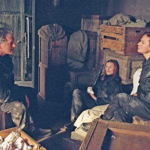 Still of Lena Olin, Victor Garber and Jennifer Garner in Alias (2001)