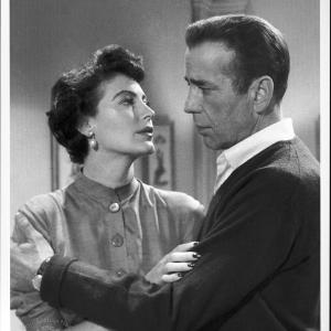 Still of Humphrey Bogart and Ava Gardner in The Barefoot Contessa 1954