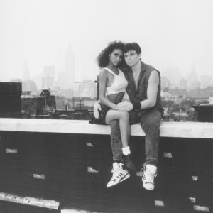 Still of Jason Gedrick Troy Byer and Alexis Cruz in Rooftops 1989