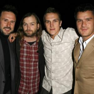 David Arquette Balthazar Getty Jason Mewes and Stephen Heath at event of The Tripper 2006