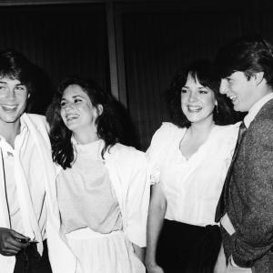 Tom Cruise, Rob Lowe, Melissa Gilbert and Michelle Meyrink