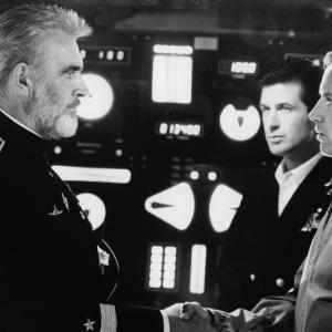 Still of Sean Connery Alec Baldwin and Scott Glenn in The Hunt for Red October 1990
