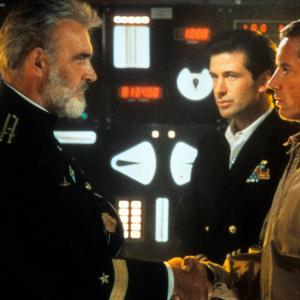 Still of Sean Connery, Alec Baldwin and Scott Glenn in The Hunt for Red October (1990)