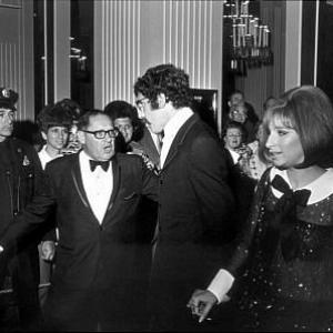 Academy Awards 41st Annual Barbra Streisand and Elliot Gould 1969