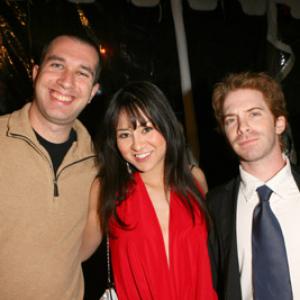Seth Green, Matthew Senreich and Tamara Garfield at event of Robot Chicken (2005)