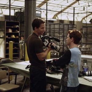 Still of Mark Wahlberg and Seth Green in The Italian Job (2003)