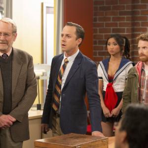 Still of Giovanni Ribisi, Seth Green, Martin Mull and Brenda Song in Dads (2013)