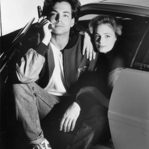Still of Gabrielle Anwar and Richard Grieco in If Looks Could Kill 1991