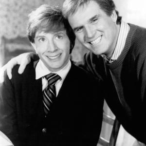 Still of Charles Grodin and Martin Short in Clifford 1994