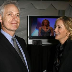 Sharon Stone and Christopher Guest