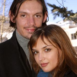 Rachael Leigh Cook and Lukas Haas at event of Bookies 2003
