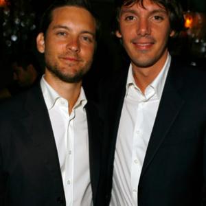 Lukas Haas and Tobey Maguire at event of The 11th Hour 2007