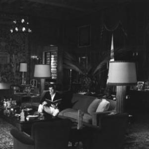 George Hamilton at home in Beverly Hills 1962  1978 Gunther