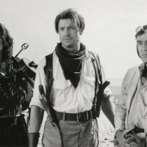 Still of Brendan Fraser, John Hannah and Oded Fehr in The Mummy (1999)