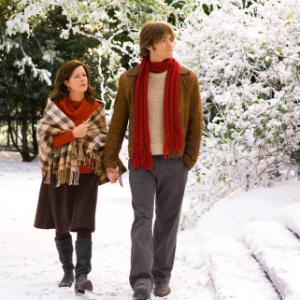 Still of Marcia Gay Harden and Jared Padalecki in Christmas Cottage 2008