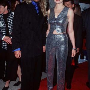 Geena Davis and Renny Harlin at event of The Long Kiss Goodnight (1996)