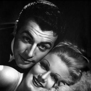 Jean Harlow and Robert Taylor 1936 Silver gelatin printed later 11x115 signed 1000  1978 Ted Allan MPTV