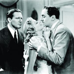 Spencer Tracy, Jean Harlow, William Powell