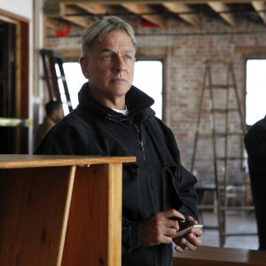 Still of Mark Harmon and Michael Weatherly in NCIS Naval Criminal Investigative Service 2003