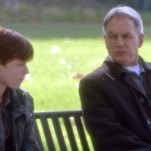 Still of Mark Harmon and Cameron Monaghan in NCIS Naval Criminal Investigative Service 2003
