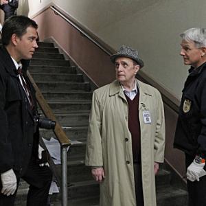 Still of Mark Harmon Bob Newhart and Michael Weatherly in NCIS Naval Criminal Investigative Service 2003