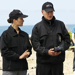 Still of Mark Harmon and Cote de Pablo in NCIS Naval Criminal Investigative Service 2003