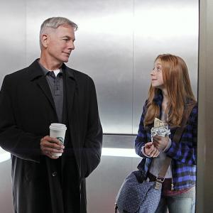 Still of Mark Harmon and Juliette Angelo in NCIS: Naval Criminal Investigative Service (2003)