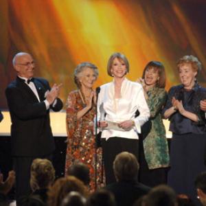 Edward Asner Valerie Harper Cloris Leachman Mary Tyler Moore Georgia Engel Gavin MacLeod and Betty White at event of 13th Annual Screen Actors Guild Awards 2007